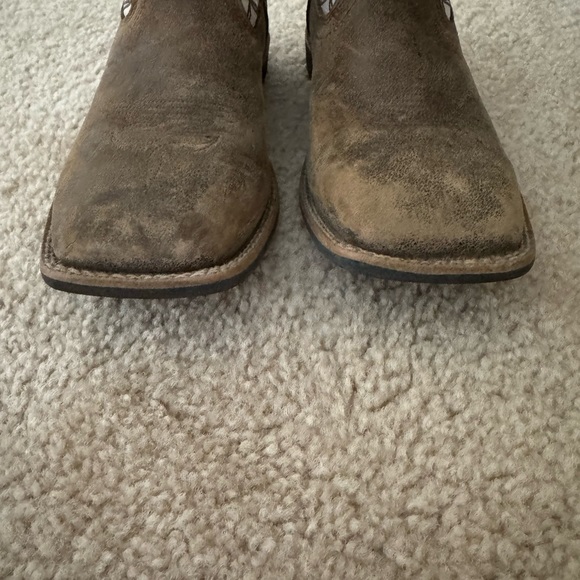 Twisted X Kid’s White Top Hand Boots - Picture 4 of 8